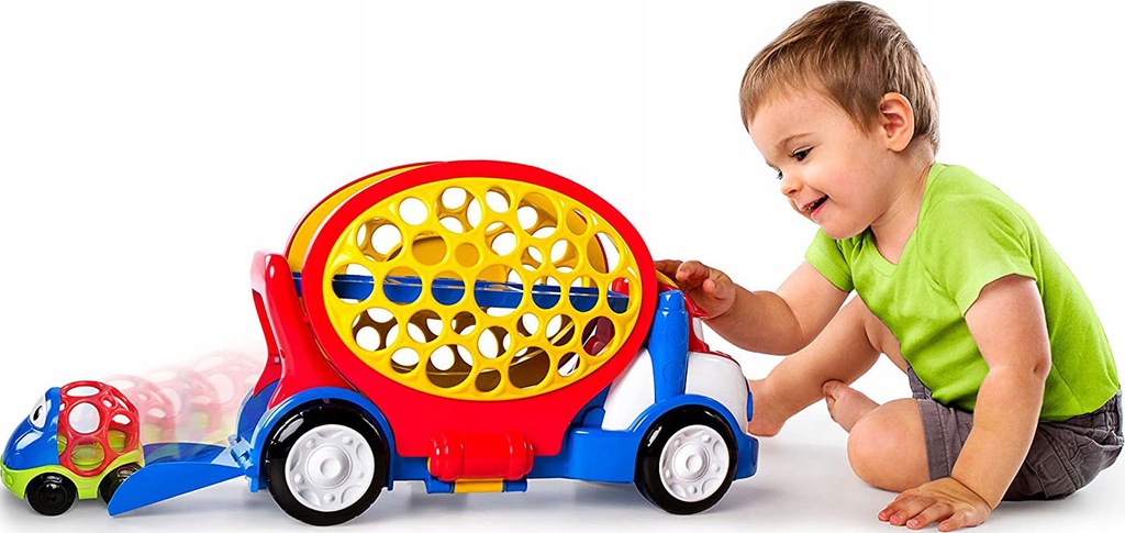 Oball Laweta z samochodzikiem Go Grippers DUMEL Materiał plastik