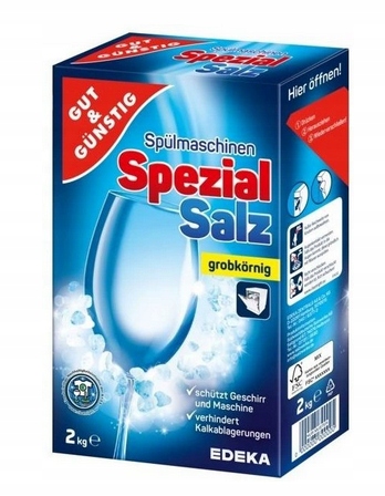 

Gut&Gunstig 2kg sól do zmywarki gruboziarnista