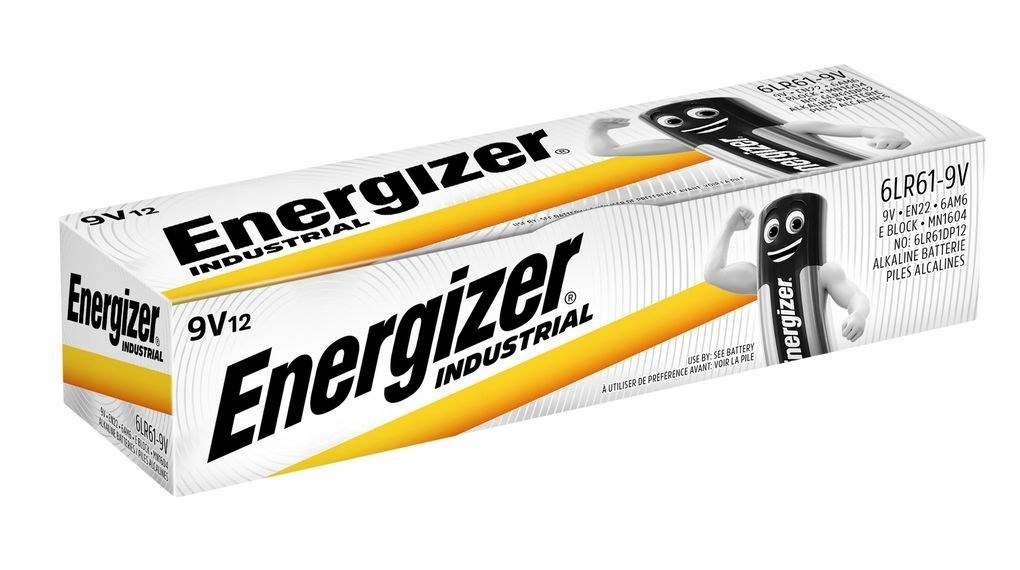 Bateria Energizer Industrial Pro 6LR61 9V 12szt.
