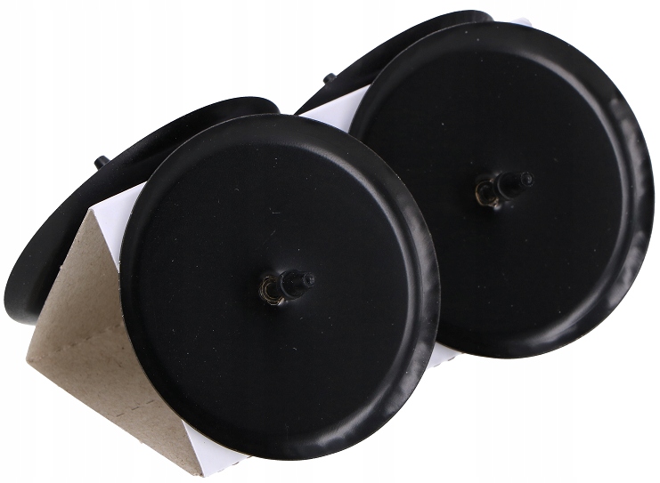 CZARNE PODSTAWKI POD ŚWIECZKI DEKLE ŚWIĘTA 6CM 4SZ