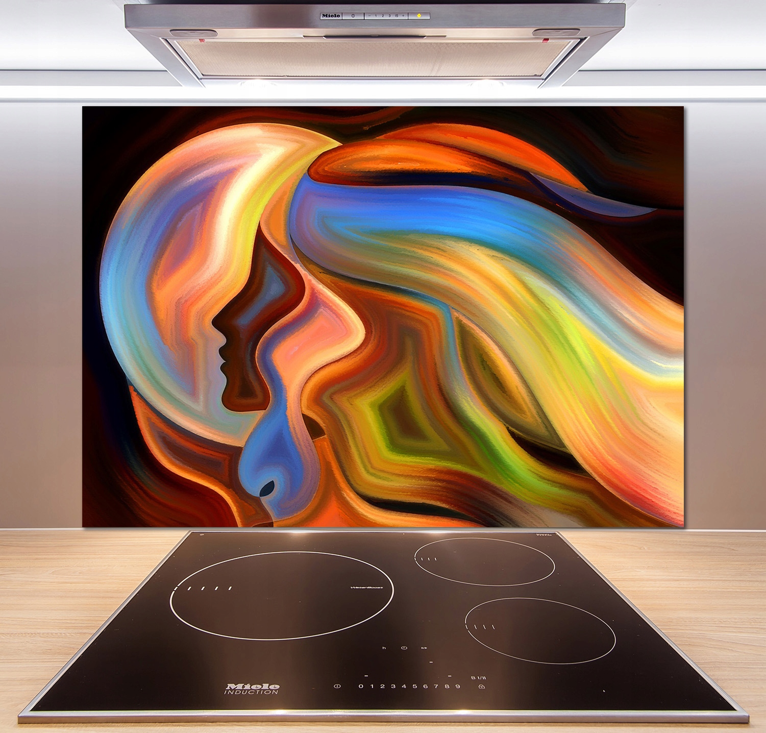 

Panel dekor szkło Abstrakcja 100x70 cm + Klej