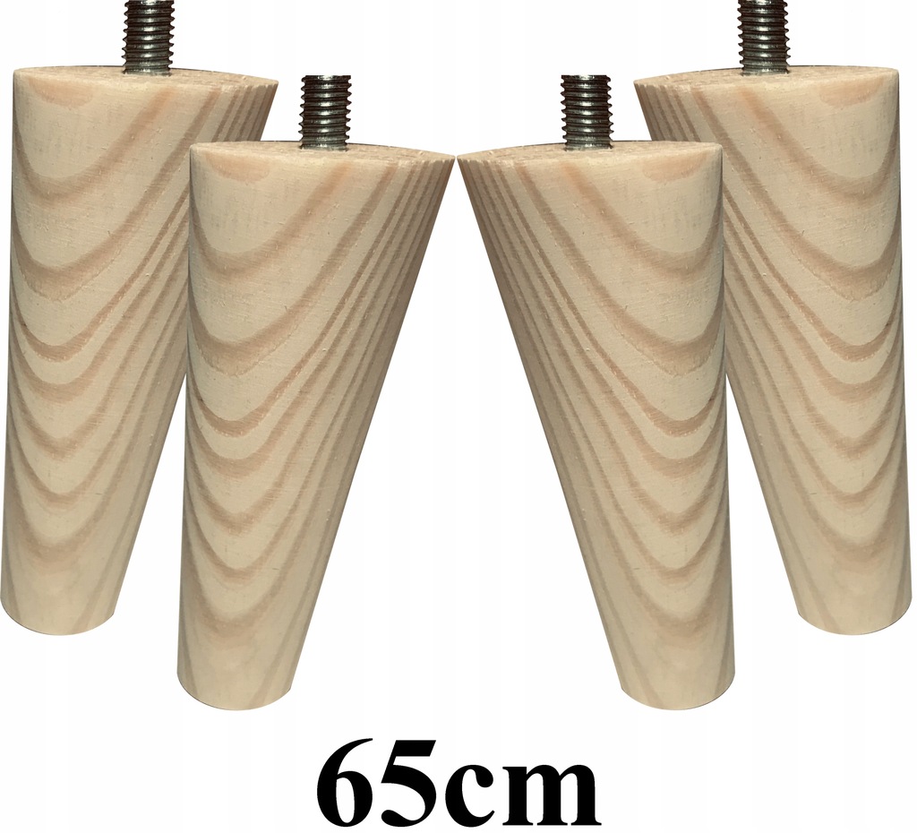 Nohy Nožky dřevěné šikmé 65cm 4ks