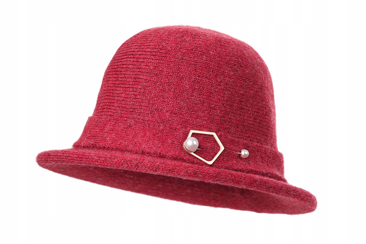 

Kapelusz damski Lauren Czerwony Polski