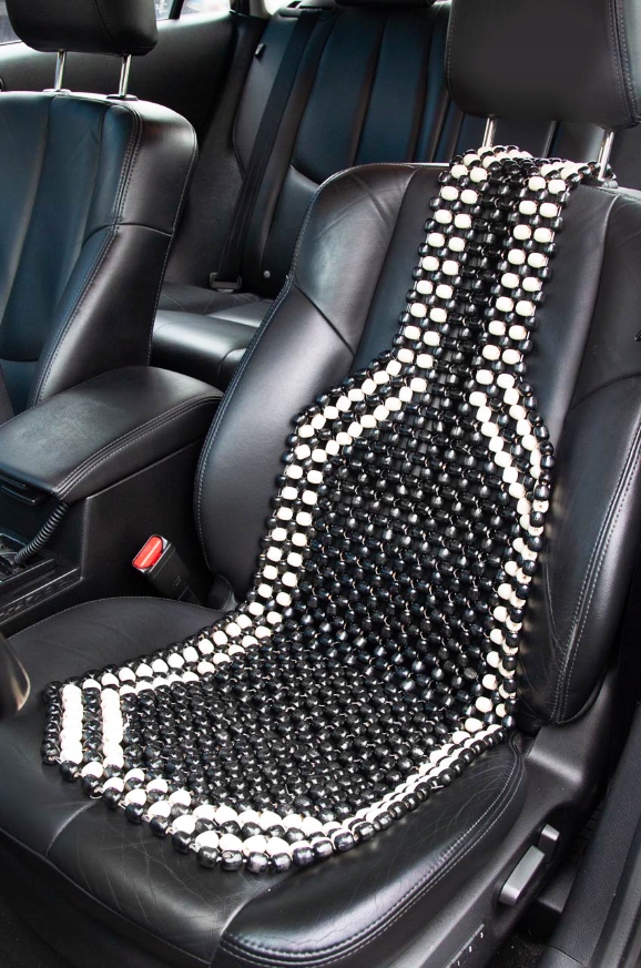 MATA NA SIEDZENIE KORALIKI DREWNIANE POKROWIEC NA FOTEL SAMOCHODOWY OSŁONA Rodzaj Uniwersalne