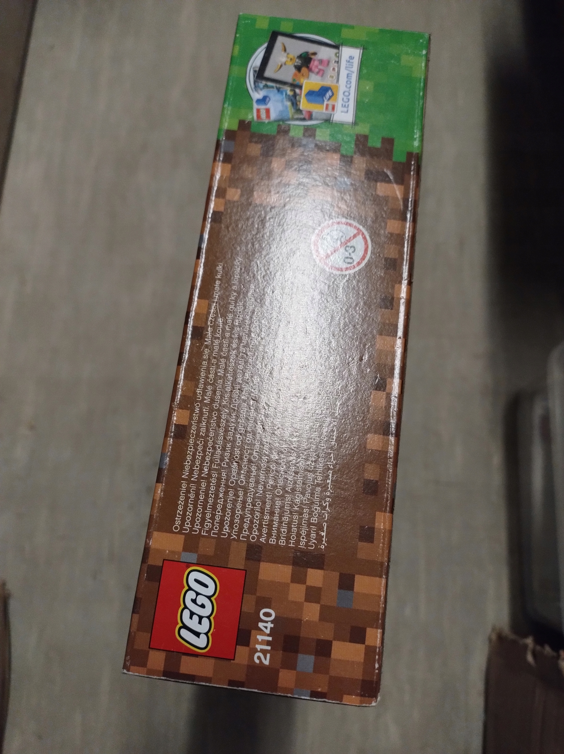 LEGO Minecraft 21140 Kurnik Płeć chłopcy dziewczynki