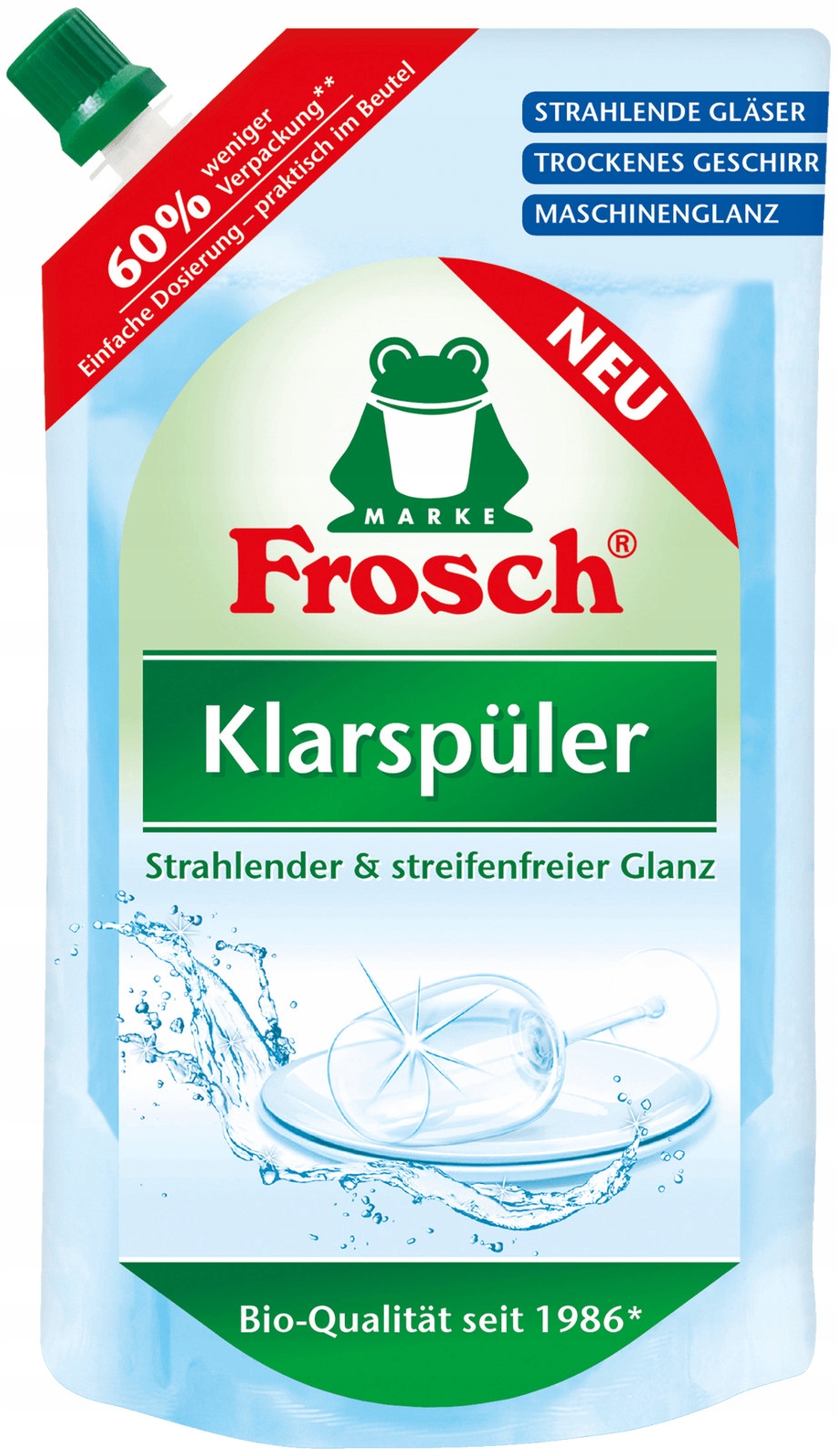 

Frosch Nabłyszczacz do Zmywarki 750ml De Eco