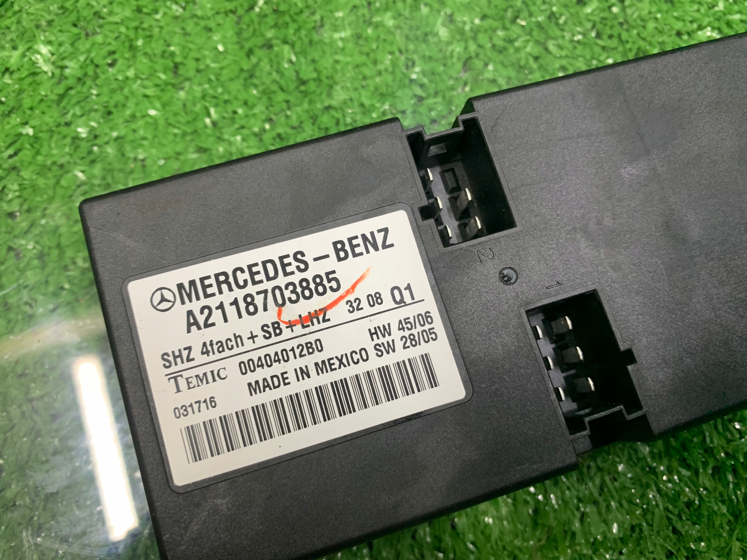 Module GRZANIA Sièges MERCEDES GL X164 ML W164 A2118703885