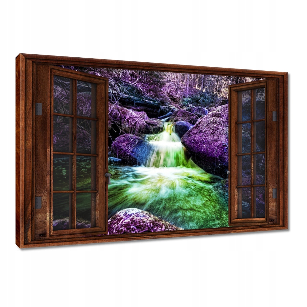 

Obrazy 120x80 Limonkowa kaskada