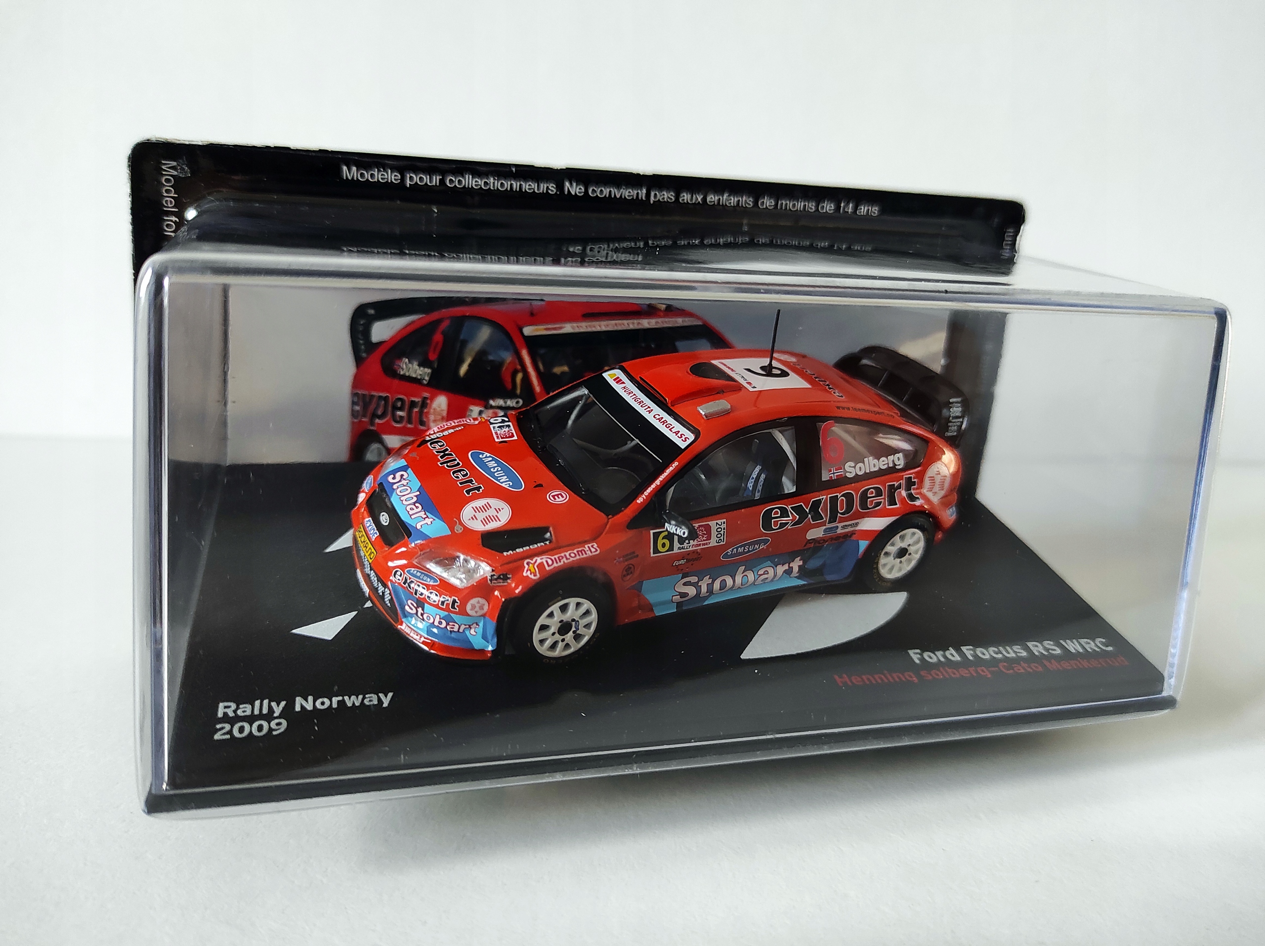Ford Focus Wrc Rally Norsko 2009 H. Solberg C. Menkerud 1:43