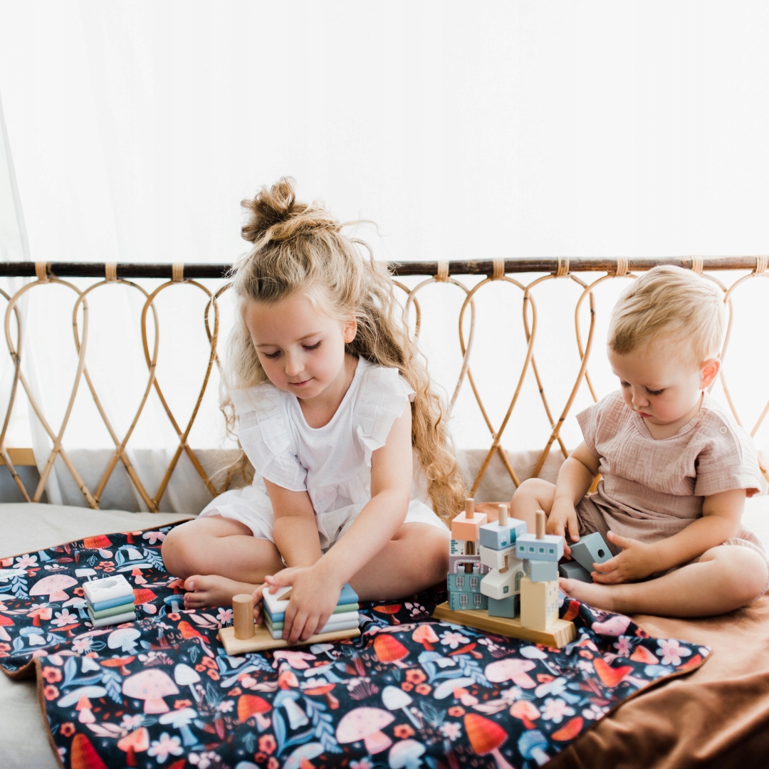 KOCYK KOŁDERKA UNIWERSALNY DWUSTRONNY BAWEŁNA BRĄZOWA 75x90 cm Kod producenta 3689