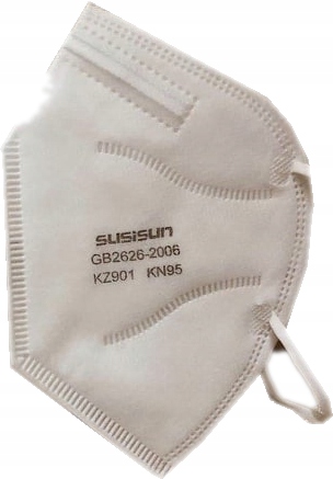 MASECZKA OCHRONNA ANTYBAKTERYJNA Z FILTREM FFP2 50