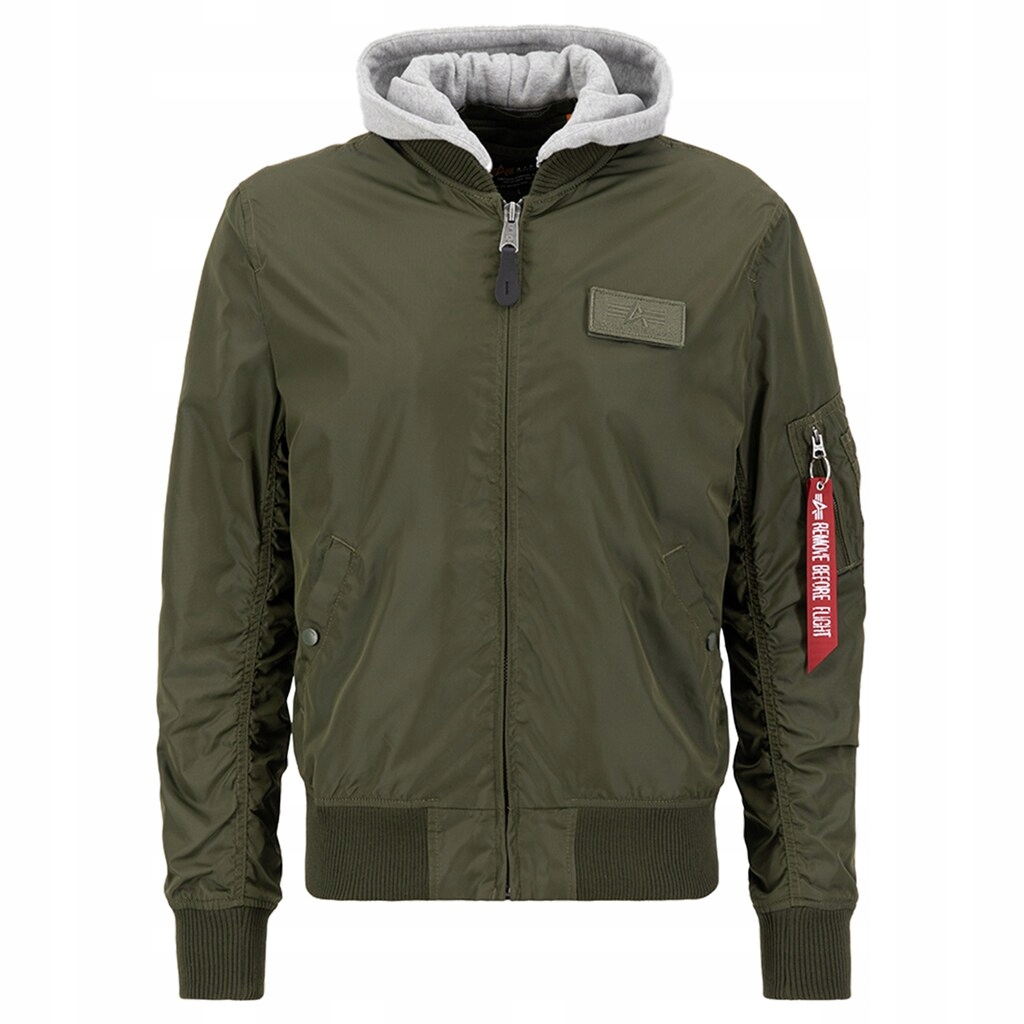 Vojenská pilotní bunda Flek Flyers Alpha Industries MA-1 Tt Hood 3XL