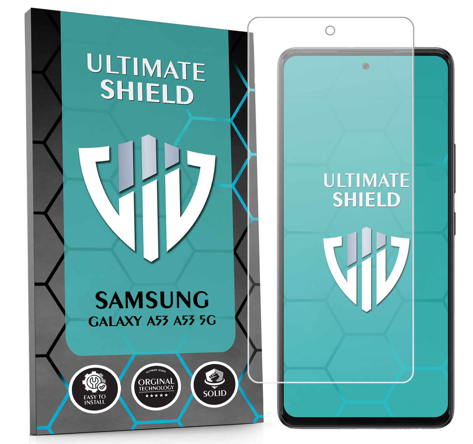 Sklo 3x Displej 7x Fotoaparát Rychlý Objektiv Pro Samsung Galaxy A53 A53 5G