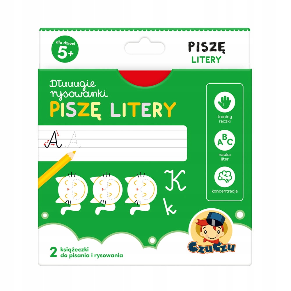 

CzuCzu Dłuuugie rysowanki Piszę litery