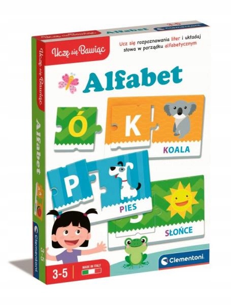 Gra Edukacyjna Dla Dzieci Alfabet Clementoni