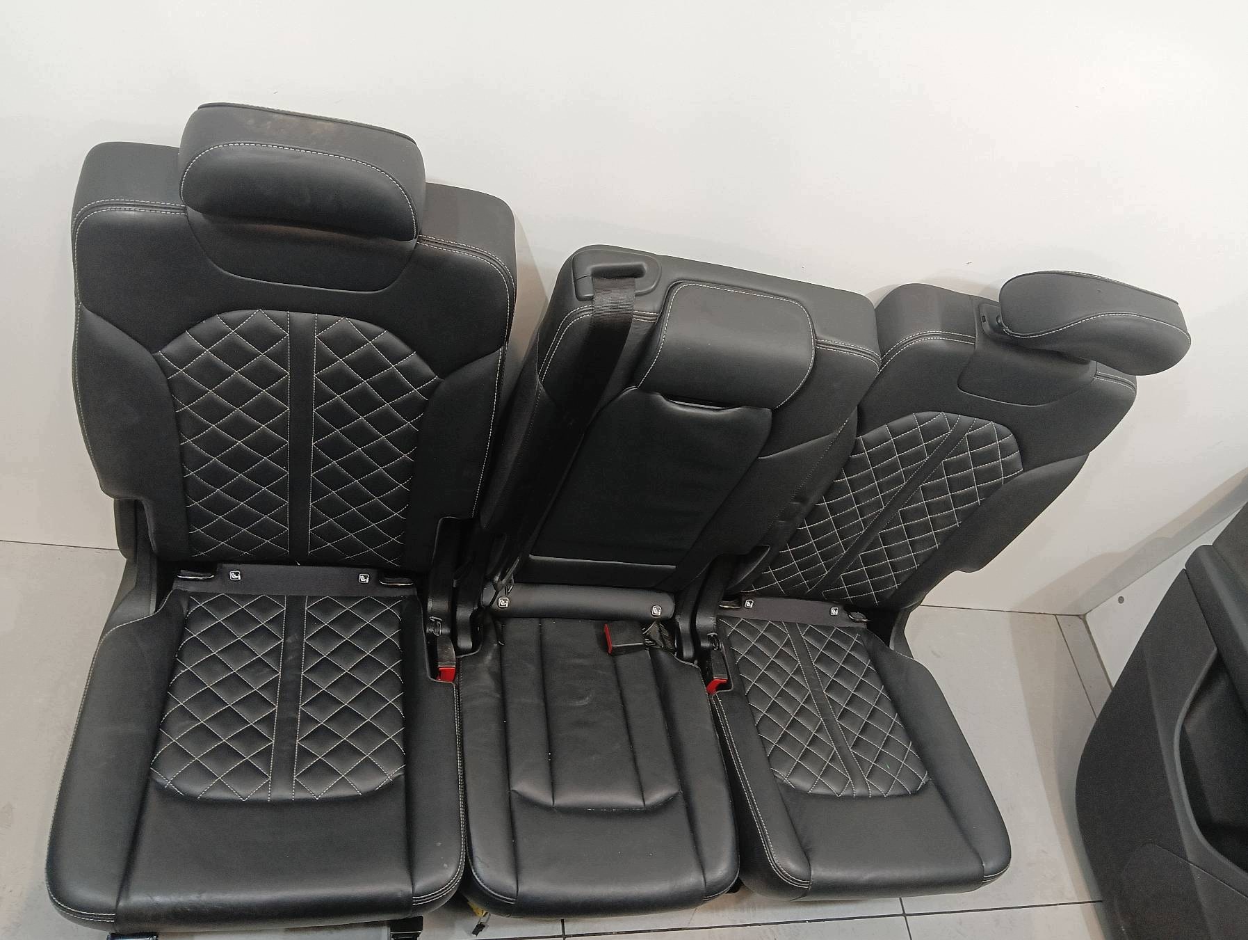 seats front II RZAD leather electrics GRZANE KPL 4M Audi Q7 II SQ7