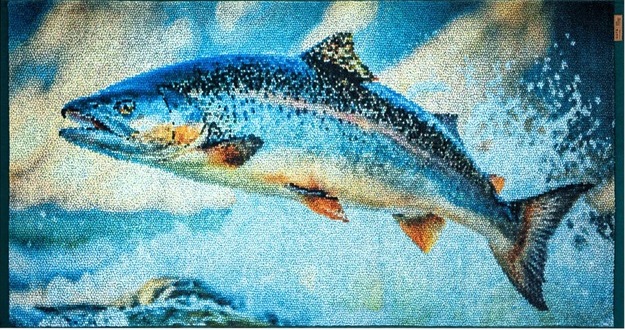 Zwoltex ručník Losos 70x140 exkluzivní Dárek Pro Rybáře