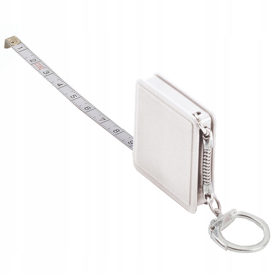 

Brelok do kluczy stalowa miarka z brelokiem 1M