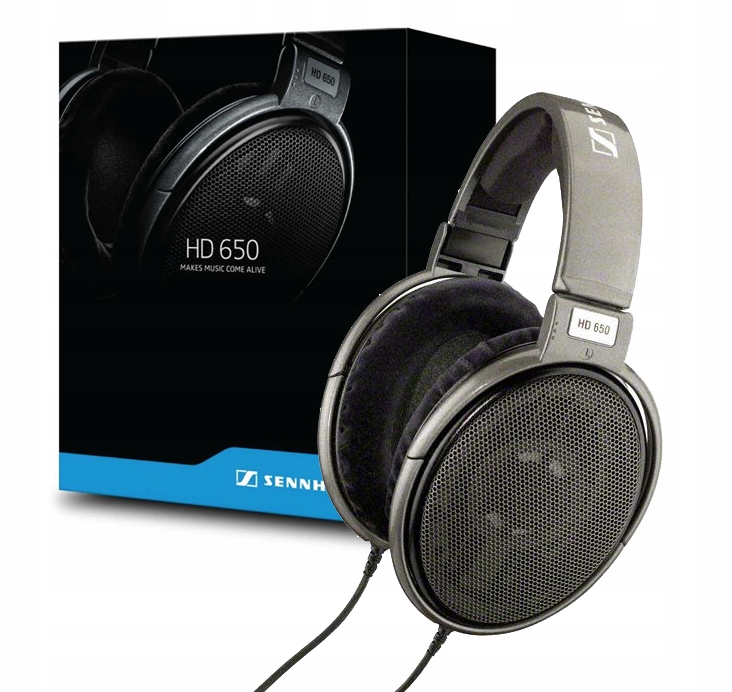 Slúchadlá Sennheiser Hd 650 300 Ohm 103 dB 10-41000 Hz Adaptér 3.5 mm