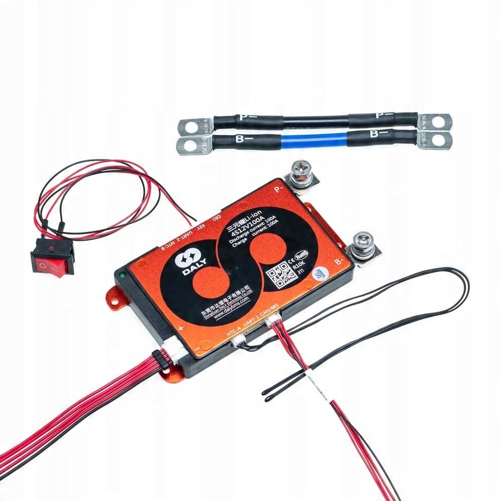 Modul Smart Bms 4S 100A Li-Ion Balanser-K Bt, WiFi