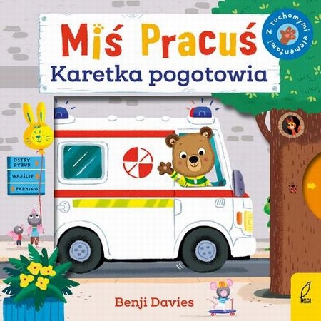 

Miś Pracuś Karetka pogotowia ruchome elementy Kd
