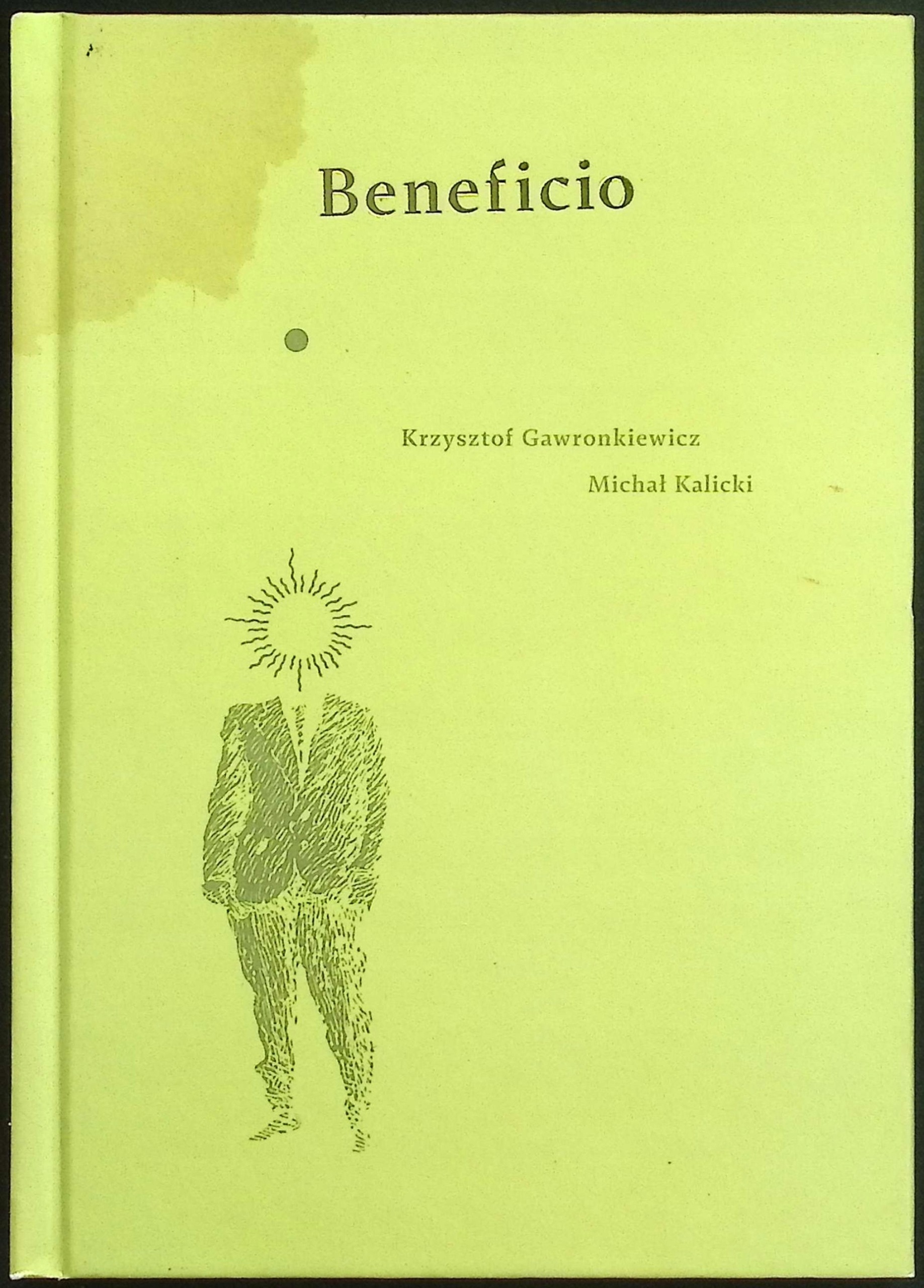 Beneficio Michał Kalicki