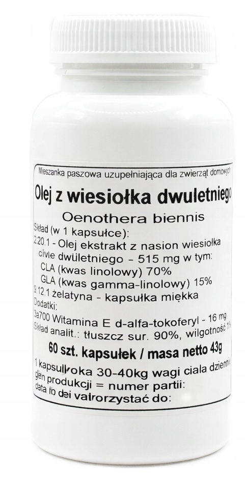 Podkowa Olej z pupalky dvouleté 60 tab