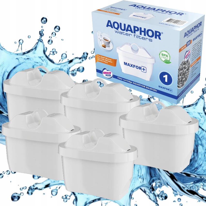 Filtr wody AQUAPHOR wkład filtrujący Maxfor+ 5 szt