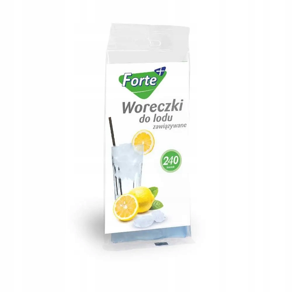 

Forte+ Woreczki do lodu, 240 kostek
