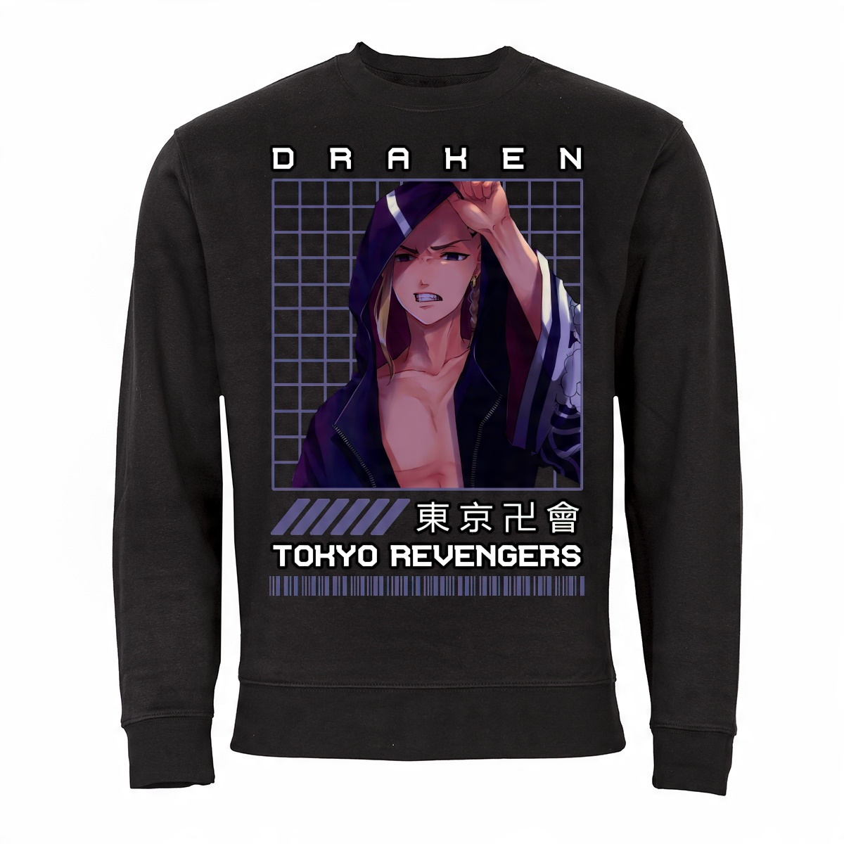 

Męska Bluza Tokyo Revengers Anime Manga Draken