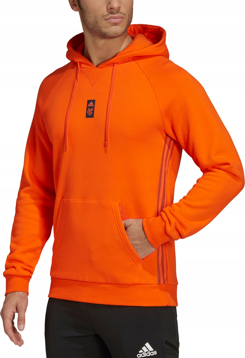 Pánská mikina adidas New York Fc oranžová HB8484 velikost S