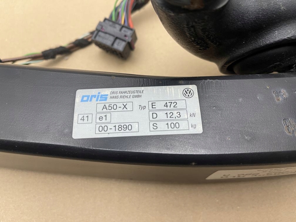 HAK HOLOWNICZY VW SHARAN II SEAT ALHAMBRA 7N0803880A Producent części Oris