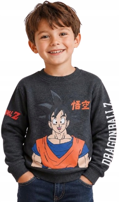 Bluza Dragon Ball Z Son Goku Bluza Goku Bluza Anime Manga 122 (7 Lat)