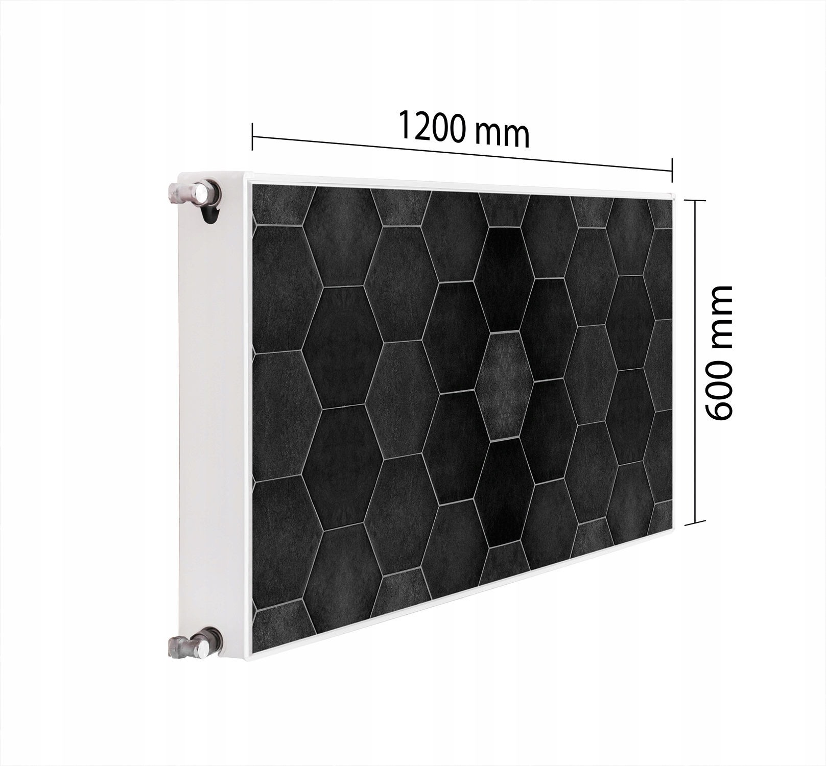 Maskovač Kryt Radiátoru 120x60 Vzor Podložka Magnet