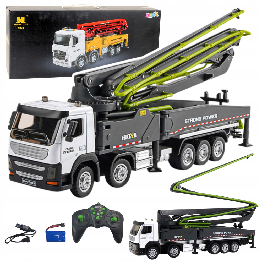 Zdalnie Sterowana Pompogruszka Betonowa Hui Na Toys 11CH 1:18 Lean Toys