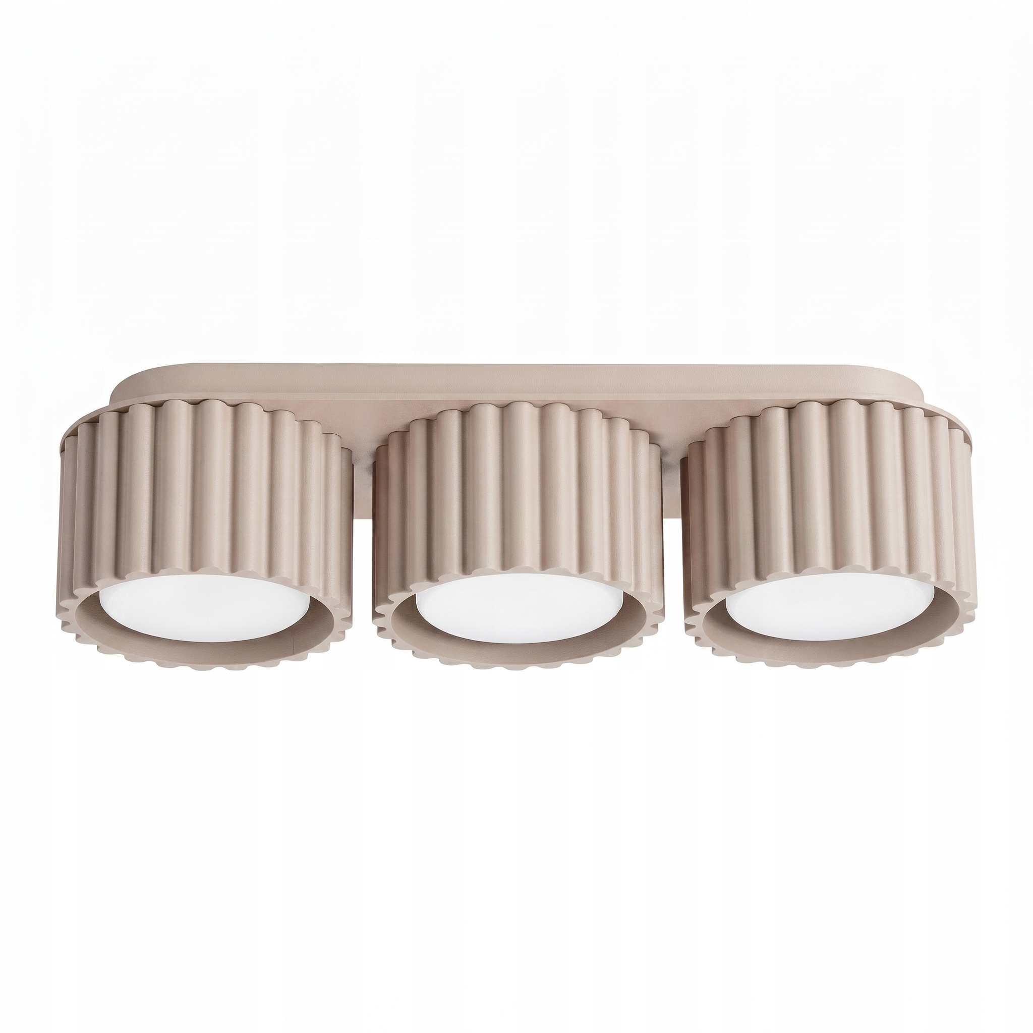 Stropné Svietidlo Stropné svietidlo Spot trojité Aura 3 taupe Gx53 Sollux