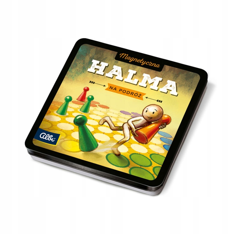 Magnetyczne gry Halma. Gra planszowa. Albi