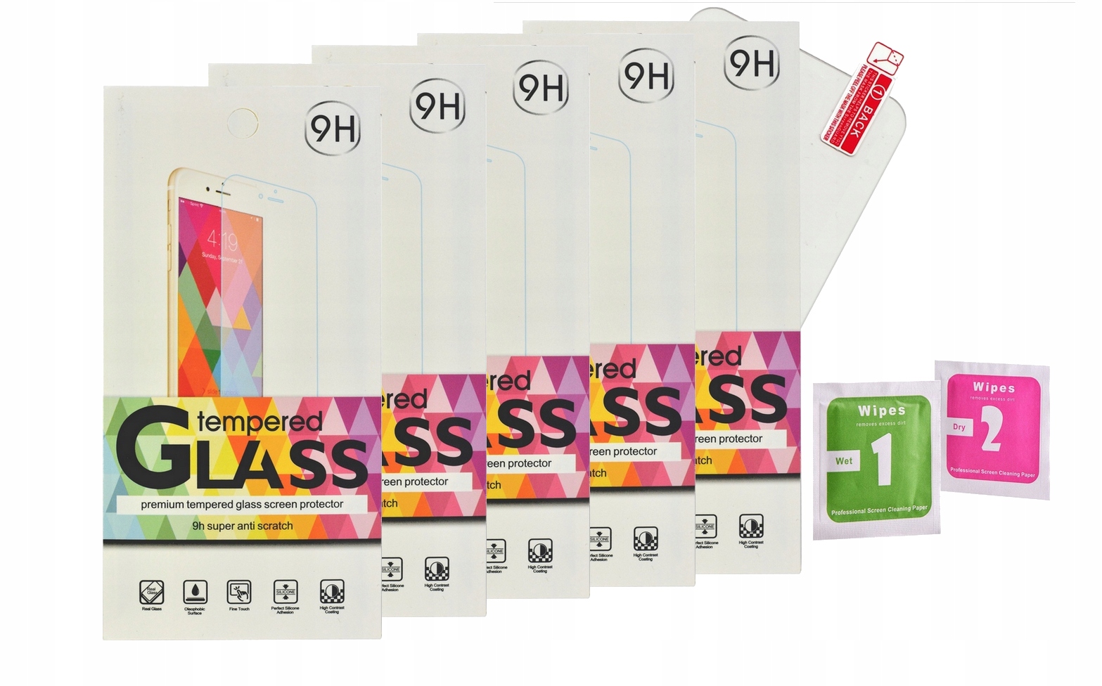 5x Szkło hartowane ochronne do Oppo Reno 5 Lite