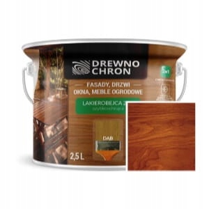 Lakierobejca 2W1 Kasztan 2,5L Drewnochron