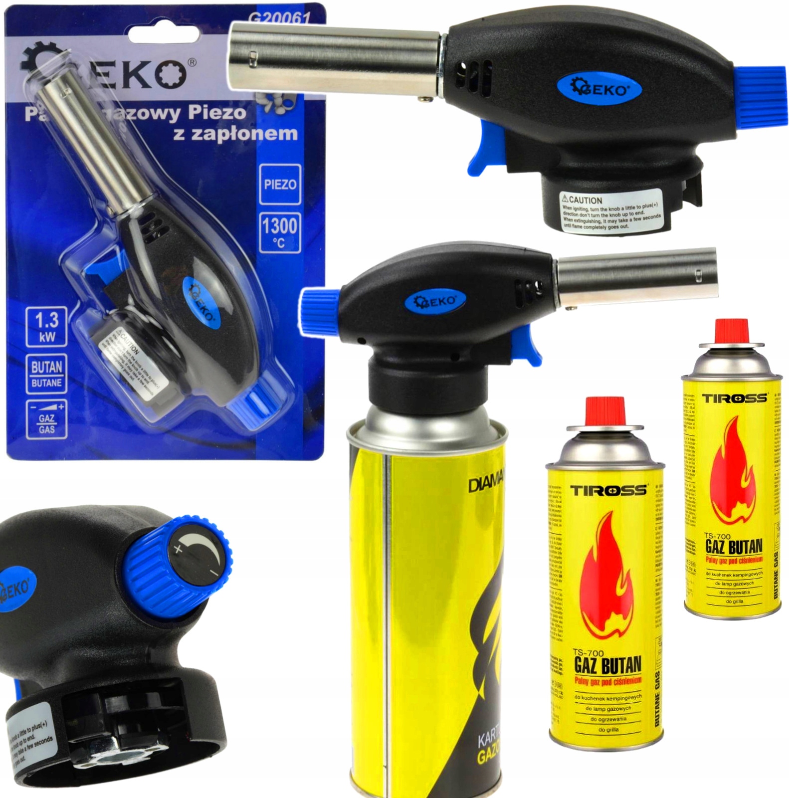 

Palnik Gazowy Do Lutowania Lutlampa Piezo 3X Gaz
