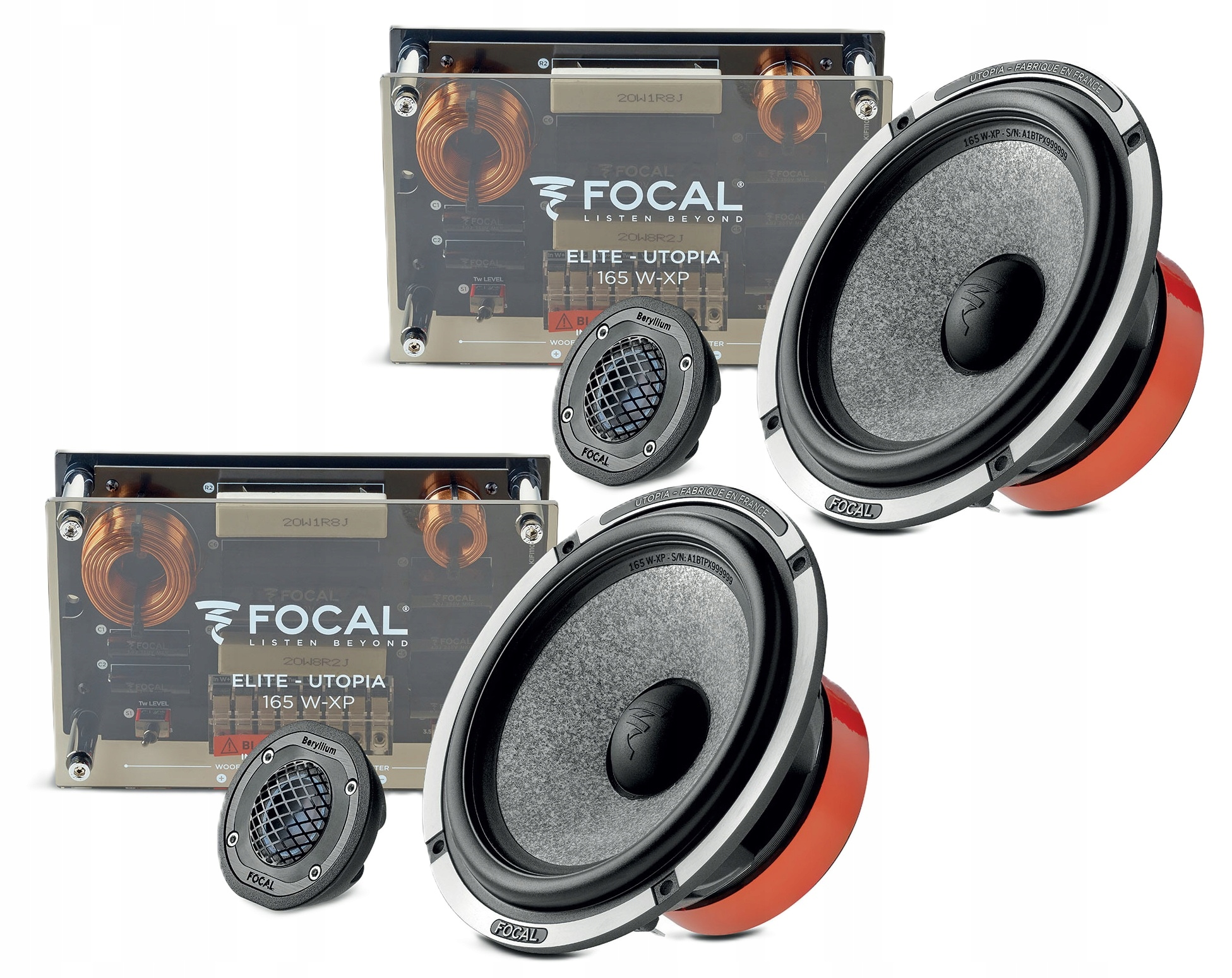 Focal Utopia M 165 W-xp audiofilski zestaw komponentowy Made in France