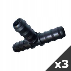 

Trójnik wciskany Pe 16x16x16 do nawodnień 3 szt.