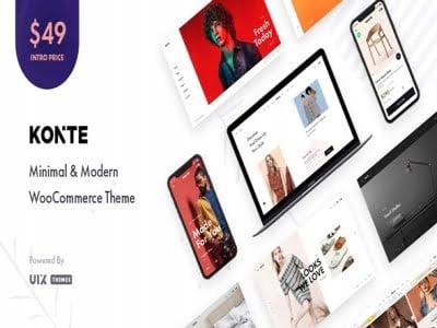 Szablon Konte - Minimal & Modern WooCommerce