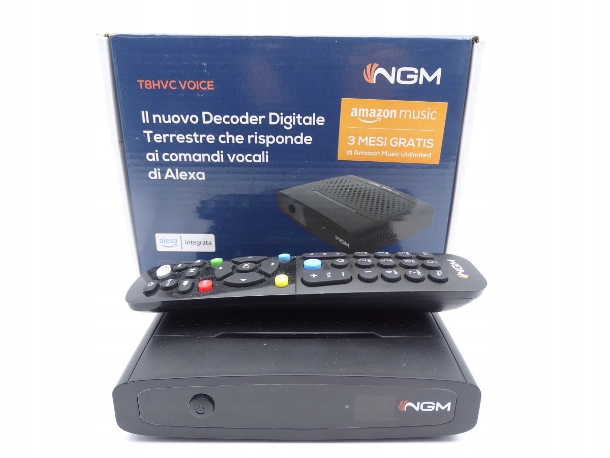 Dekoder Tuner DVBT-T/T2 NGM T8HVC WiFi Alexa