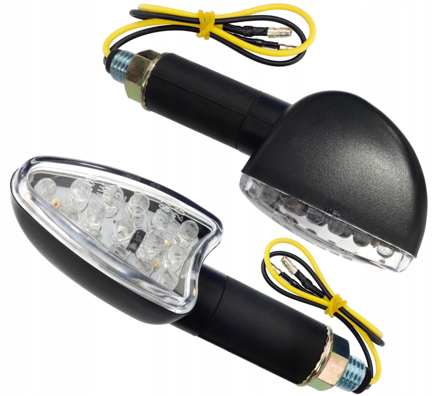 

Kierunkowskazy M10 12V 2W H21W Led Homologacja E11
