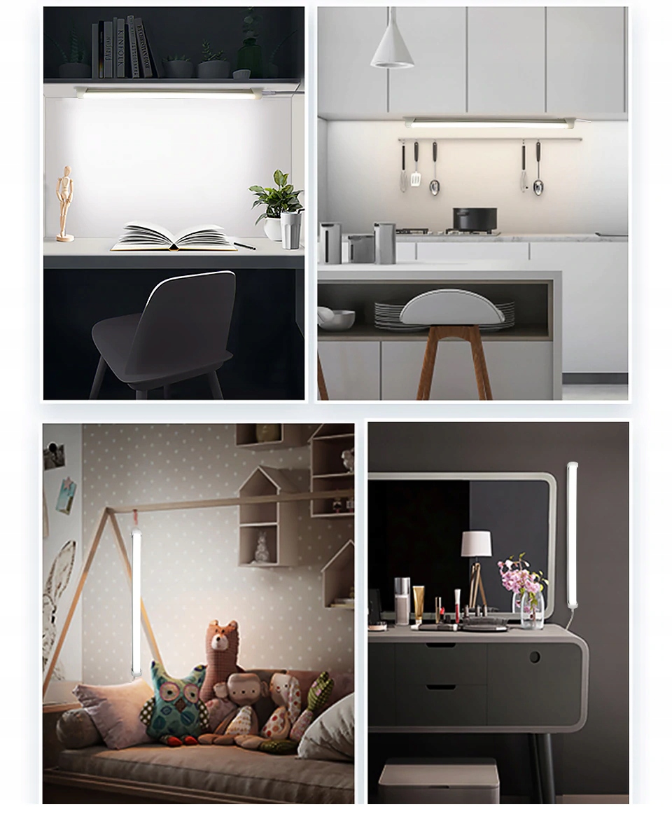 LISTWA LED MEBLOWA PODSZAFKOWA CZUJNIK DOTYK 30cm Marka inna