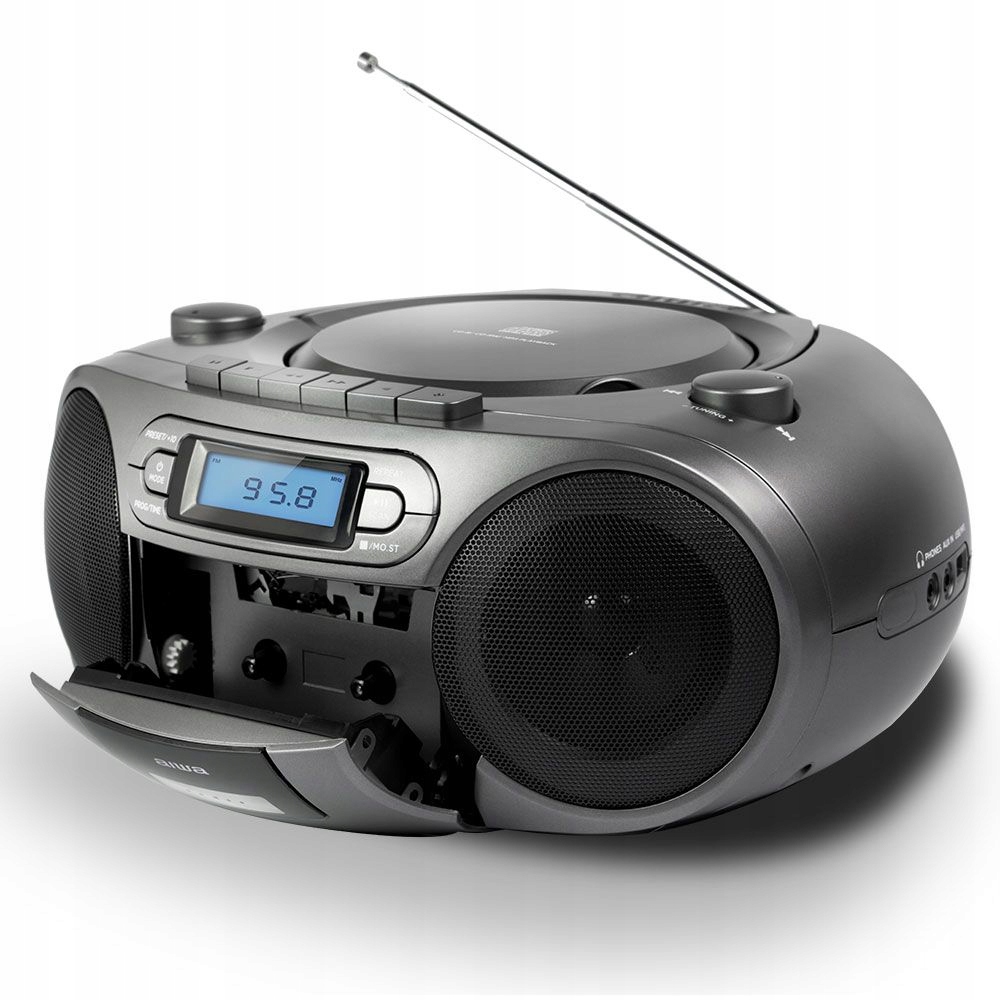 RADIOODTWARZACZ BOOMBOX AIWA BBTC-550MG BT USB CD Model BBTC-550MG