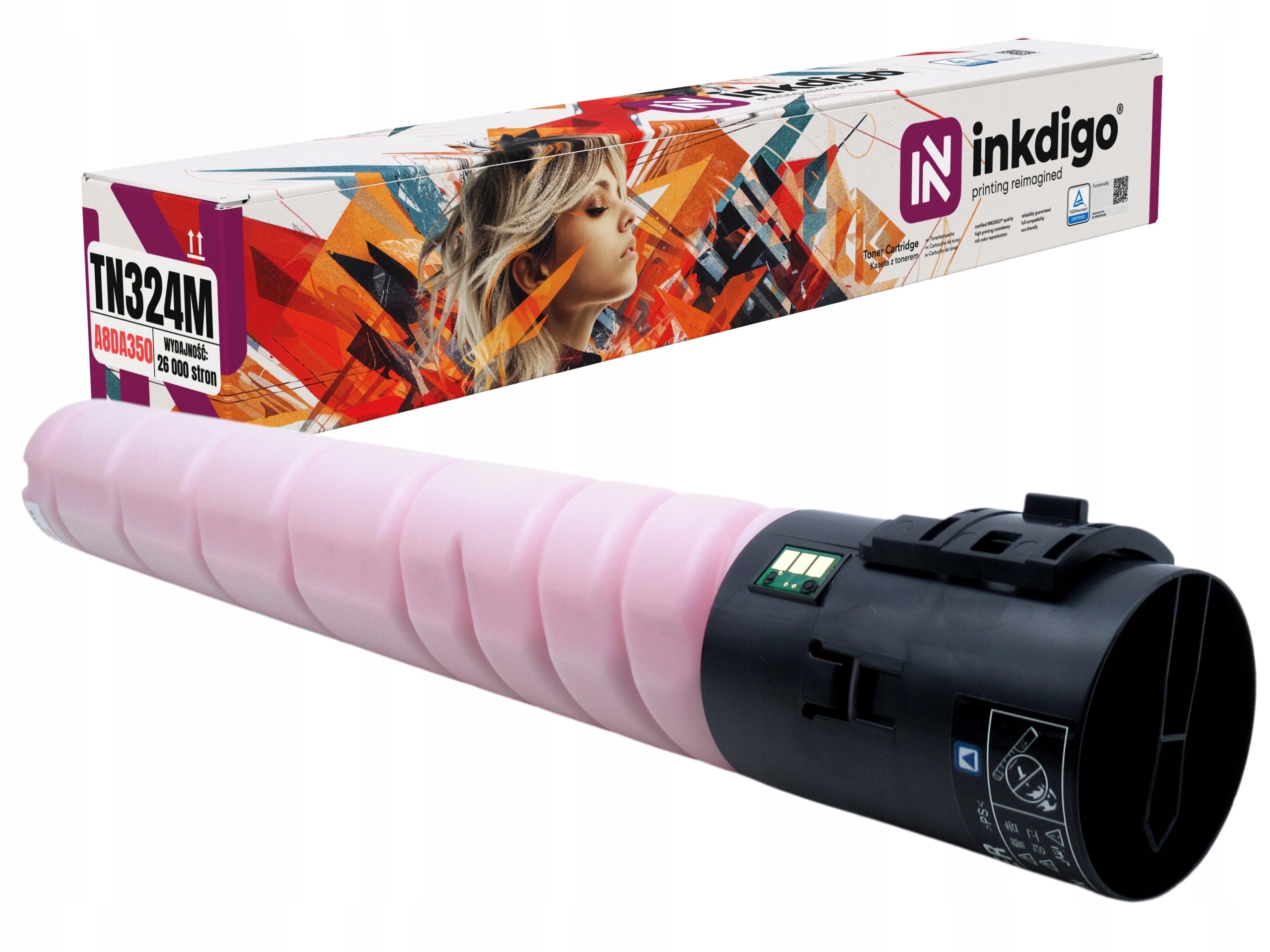 Toner TN324 M Purpurový Minolta Bizhub C258 C308 C368