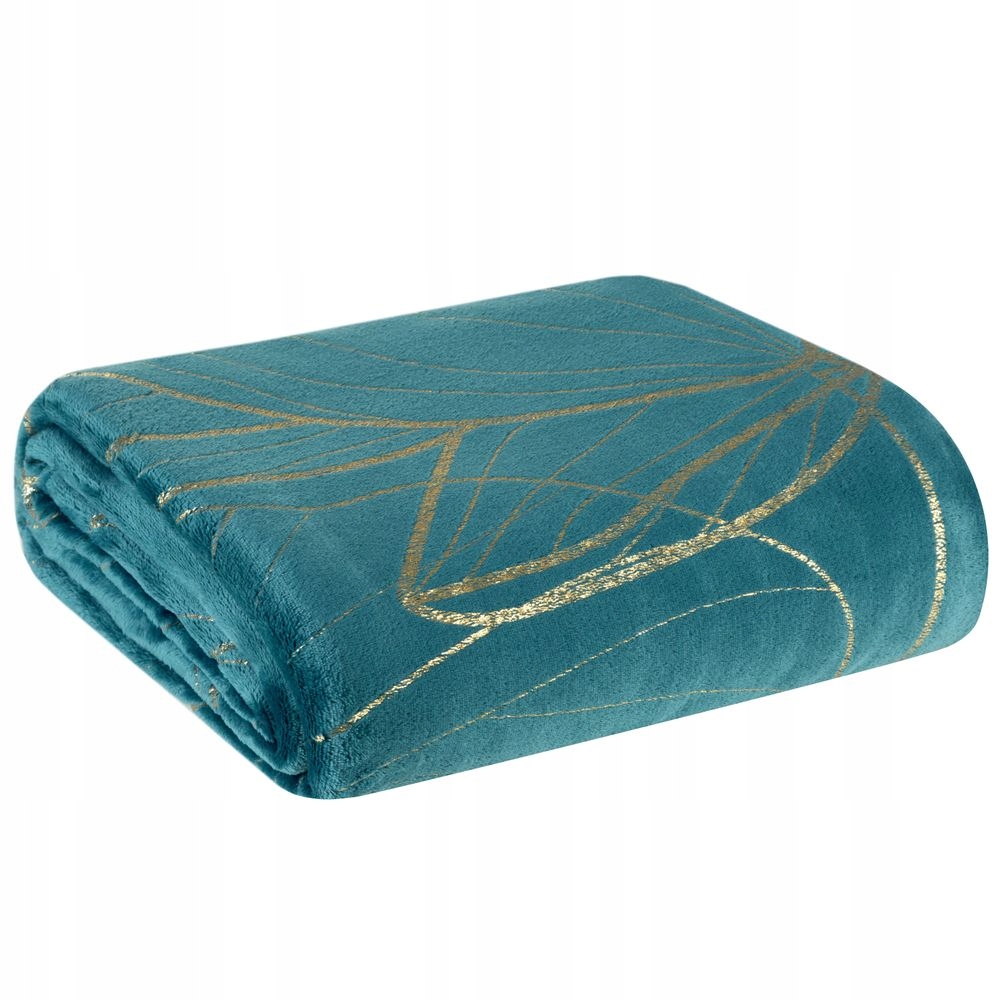 

Limited Collection koc 150x200 turkus Kwiat Lotos