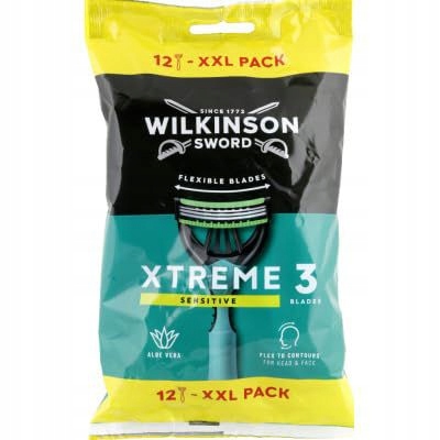 Wilkinson Jednorázový Holicí Strojek Wilkinson XTREME3 Sensitive Comfort 12 Ks